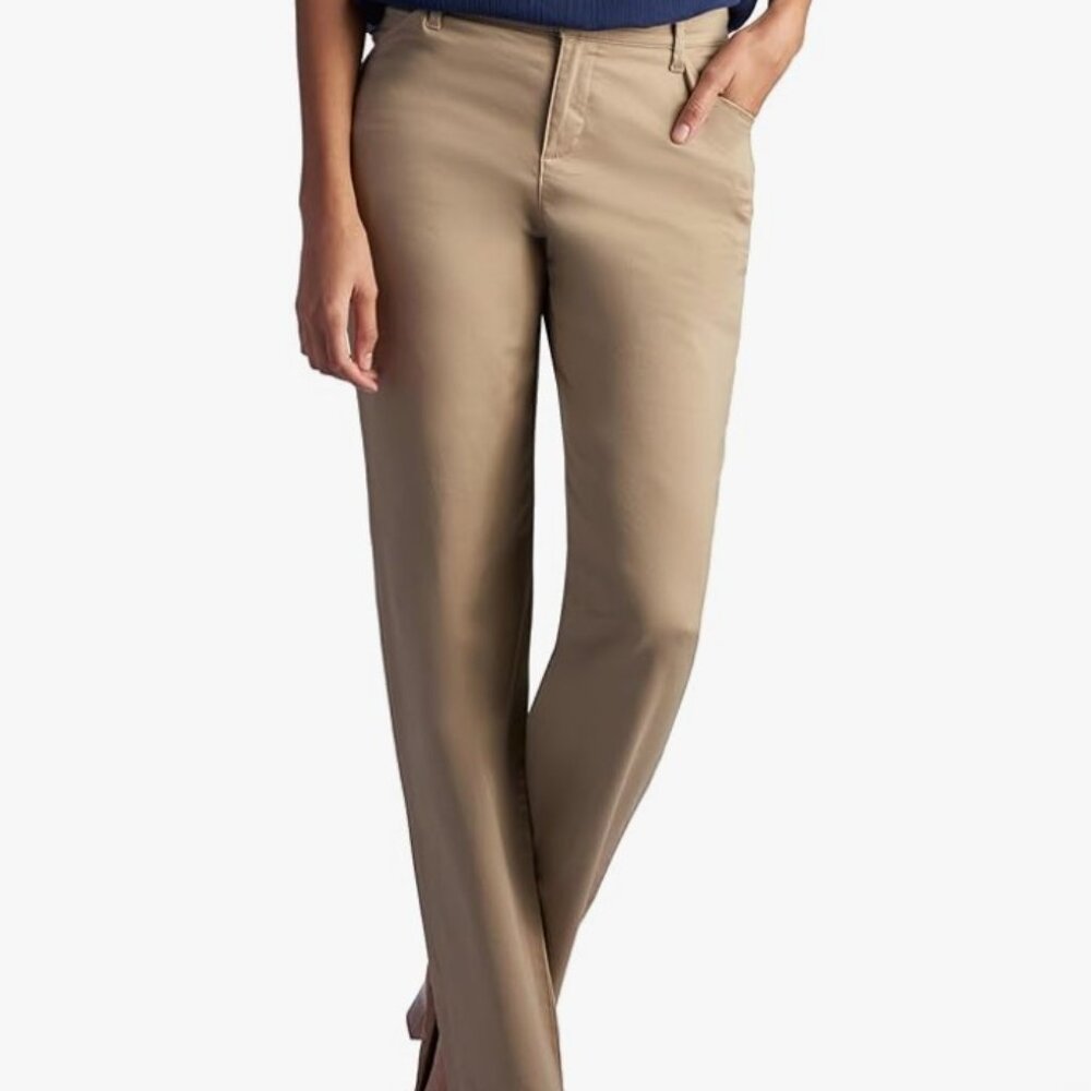 Lee Light Khaki Strech Pants 8